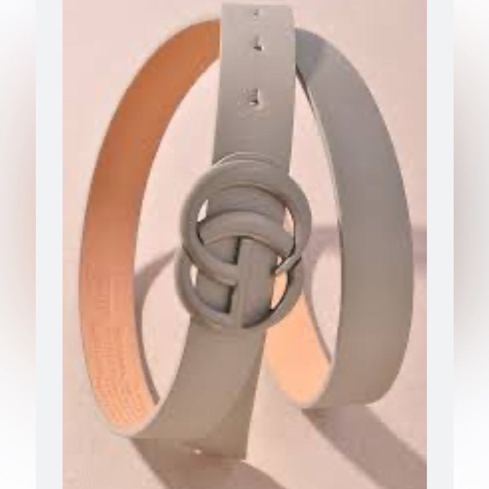 Color Coated Fabulous Faux Leather Belt